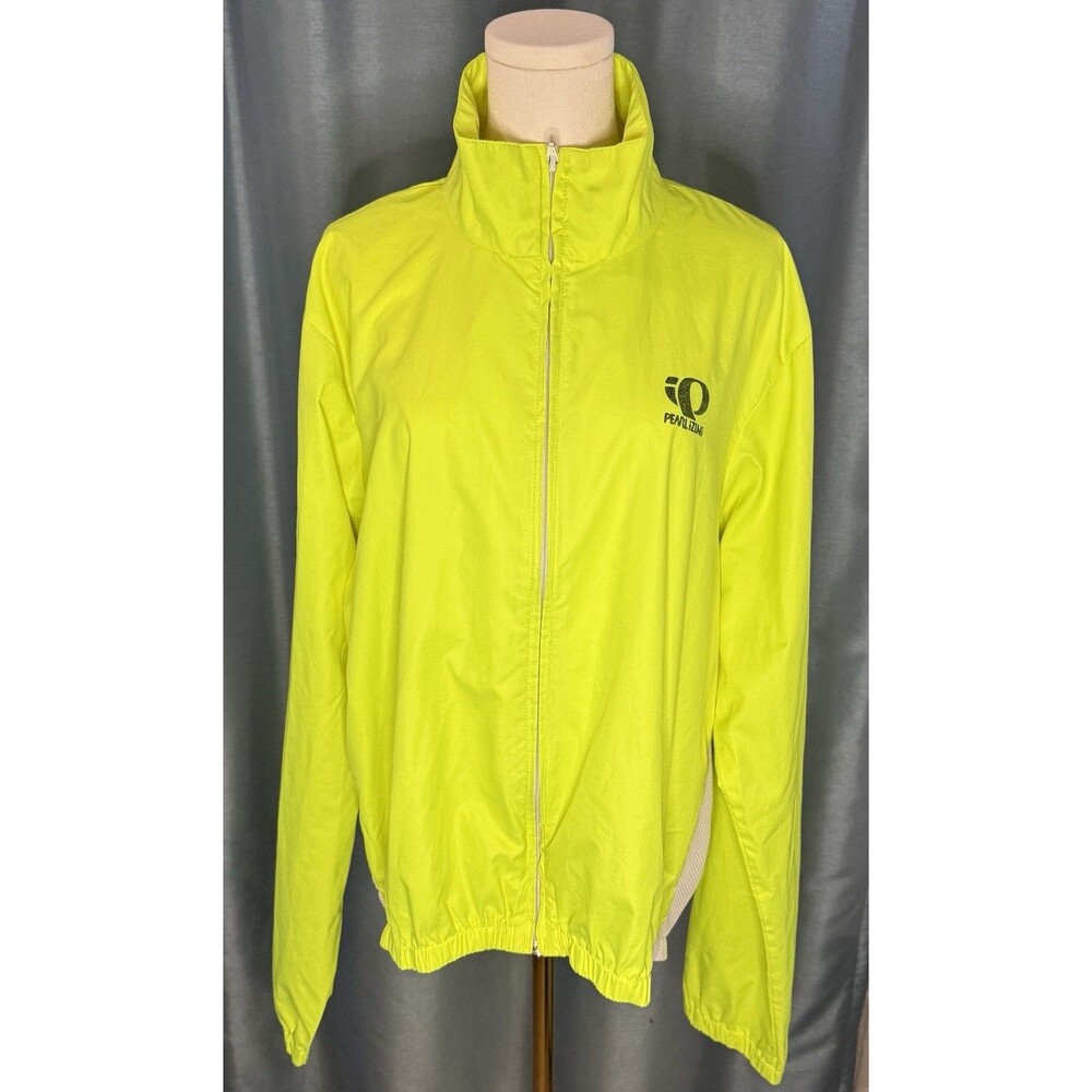 PEARL iZUMi Jacket Cycling Size XL Screaming Yellow $100